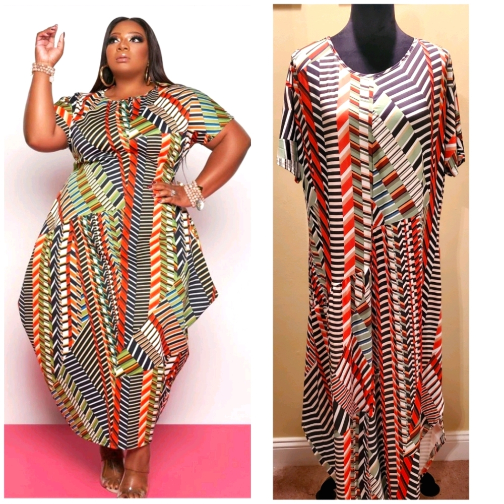 Plus size maxi dress